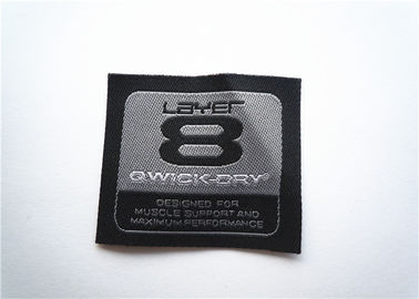 Custom Woven Clothing Label Tags Woven Fabric Lables Washable 